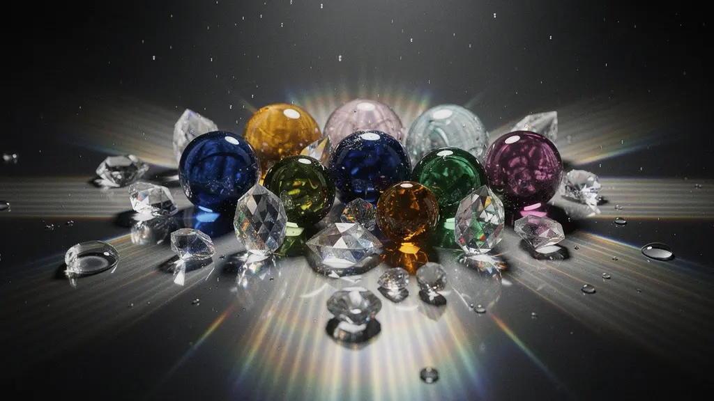 Abstract representation of emotions transforming into visual elements through creative process