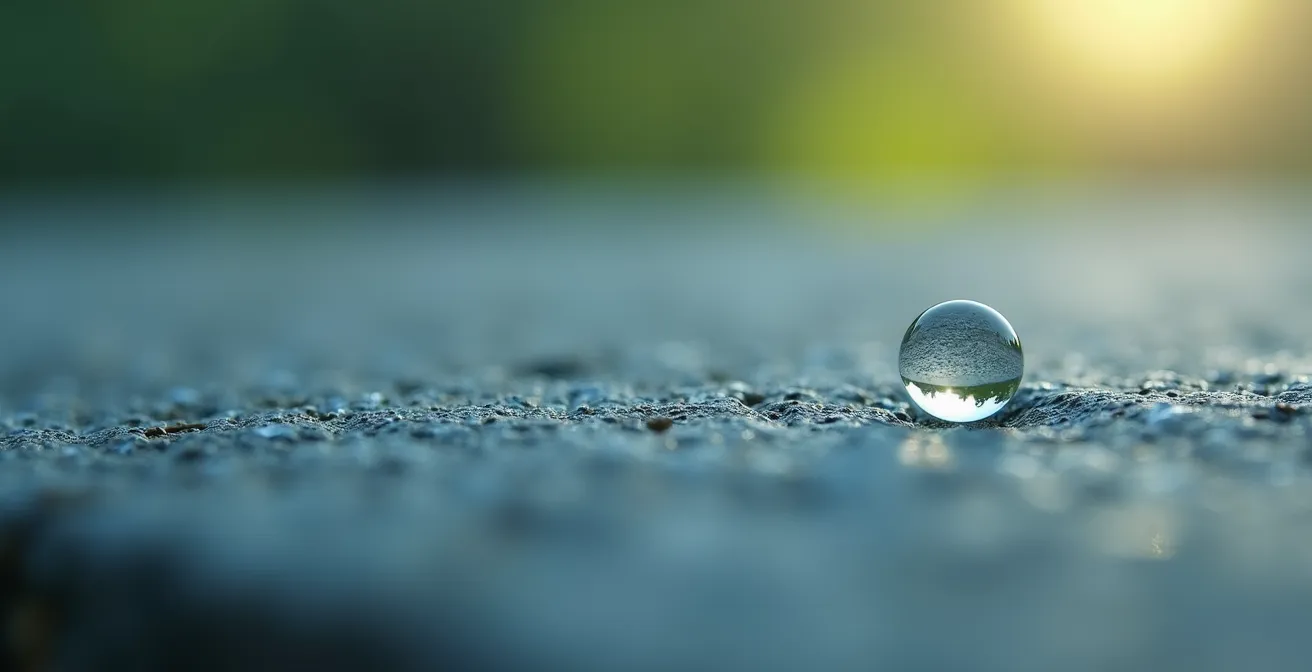 Minimalist photograph demonstrating Japanese Ma concept with 90 percent negative space surrounding small powerful subject